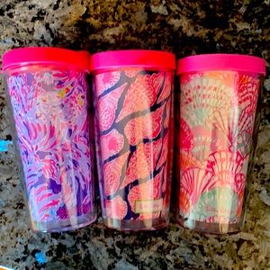 Lilly Pulitzer 16 oz Insulated Tumbler with lid